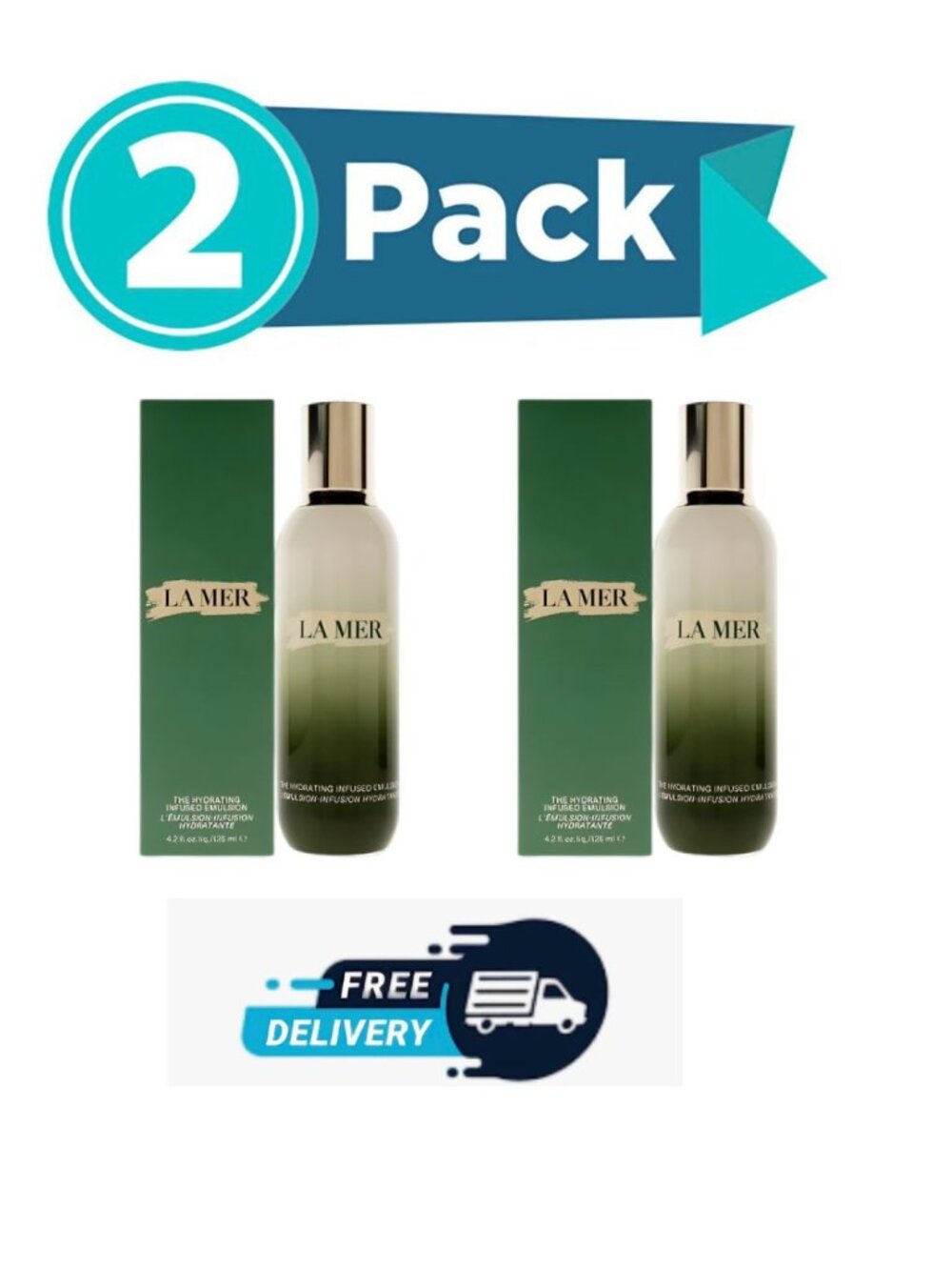 La Mer The Hydrating Infused Emulsion 4.2 oz Hydrating Lotion Moisturizer